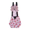 thumbnail image 1 of TIMIFIS Pet Supplies 1PC Creative Chicken Jumpsuits For HensFunny Bow Knot Halter Hen , Feather Fixer For Poultry Protector, Cute Chicken JumpsuitsFall/Winter, 1 of 4