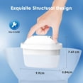 thumbnail image 2 of Bpa Free Water Filter, Replacement Filter Cartridge That Removes Fluoride And Sediment, Providing Crystal Clear Water For Your Family, 2 of 5