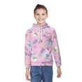 thumbnail image 4 of Hello Kitty Hooded Hoodies for Girls Boys, Kids Pullover Hooded with Pocket, Casual 3D Print Long Sleeve Sweatshirt Hoodies, 4 of 6