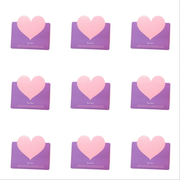 60pcs Valentine's Day Foldable Heart Cards - Love Greeting Assorted Color Cards for Wedding Anniversary Birthday Christmas & All Heartfelt Occasion Messaging