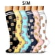 thumbnail image 4 of Guardurnaity Pack de 6 pares de calcetines unisex de iones de cobre. Transpirables y fáciles de limpiar. Ideales para correr, hacer senderismo y Medias Combinación-24 S/M, 4 of 6
