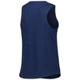 thumbnail image 3 of Women's Concepts Sport Heather Red/Heather Navy Minnesota Twins Wordmark Meter Muscle Tank Top & Pants Sleep Set, 3 of 5