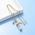 thumbnail image 5 of Cremation Urn Necklace for Ashes Timeless Hourglass Memorial Pendant Keepsake Jewelry for Human Pet Ashes, 5 of 7
