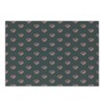 thumbnail image 1 of Seashells Cutting Board, Plain Sketches of Sea Component Oceanic with Clams Background Graphic, Decorative Tempered Glass Cutting and Serving Board, in 3 Sizes, by Ambesonne, 1 of 2