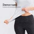 thumbnail image 3 of Camiseta de entrenamiento para mujer, malla de empalme, secado rápido, yeacher Camiseta mujer, 3 of 7