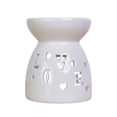 thumbnail image 2 of SMKE Ceramic Oil Burner,Aroma Oil Diffuser,Tealight Wax Warmer,Birthday Fragrance Decor,Chic Wax Warmer,Ceramic Oil Burner 3.34x2.75in,White Wax Melt Warmer for Home Aromatherapy (No Tea Light Holder, 2 of 9