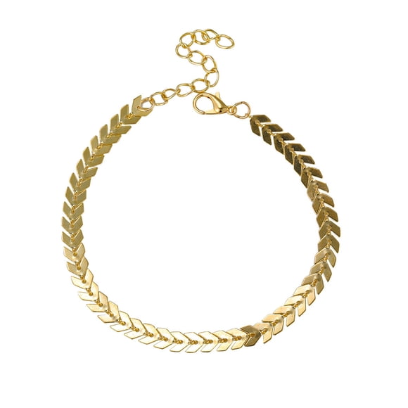 kurtrusly Anklet Bracelet Metal Sequin Foot Chain Beach Bohemian Feet Ring Jewelry Gift for Women Girls