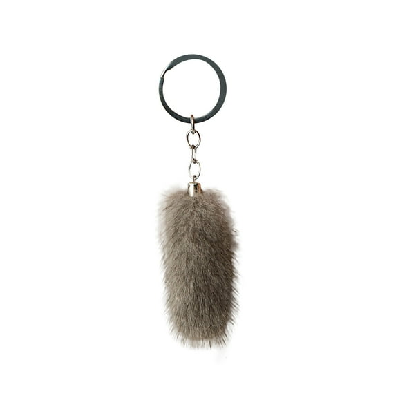 Mini Cute Real Tail Key Chain Pendant for Cars and - Stylish Accessory for Animal Lovers and Fashion Enthusiasts