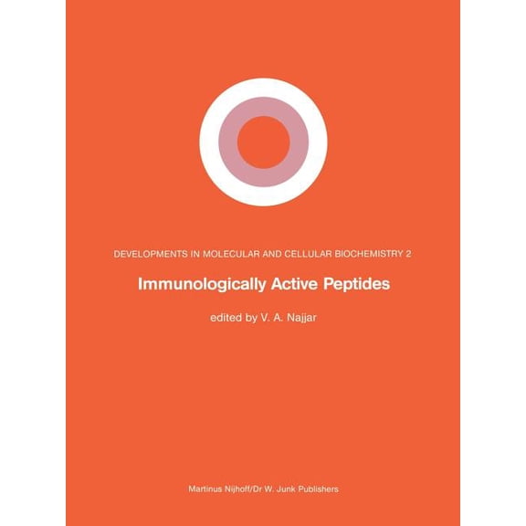 Developments in Molecular and Cellular B Immunologically Active Peptides, Book 2, (Paperback)