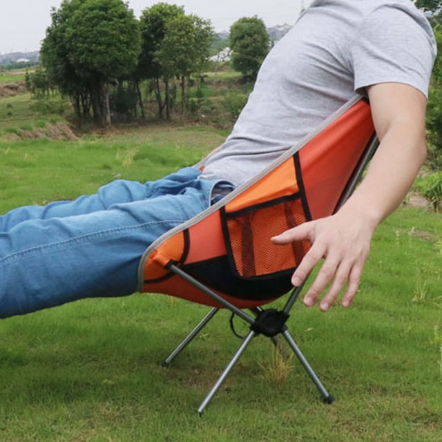 Asiento Plegable, Silla Plegable, Silla Con Respaldo Antideslizante Camping Para Senderismo ANGGREK Otros