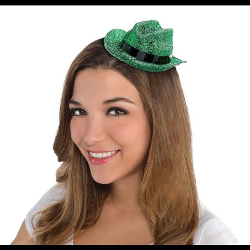 Green Glitter Mini Cowboy Hat - Walmart.com
