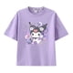thumbnail image 4 of Sanrio My Melody Kuromi Cinnamoroll Camiseta de manga corta Kawaii para niña, ropa holgada de algodón puro de verano con dibujos animados para niños, 4 of 5