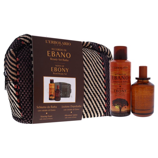 Espuma de Afeitar LErbolario 6.7 oz Loción para Después del Afeitado 3.3 oz Set 2Pc