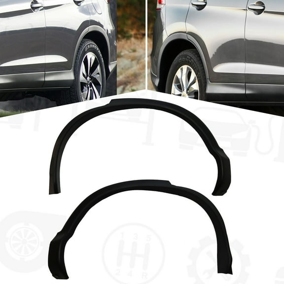 Miumaeov 1 Pair Rear Left & Right Fender Trim Wheel Arch Molding For Honda CRV CR-V 2012-2016