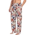 thumbnail image 2 of Xecao Starfish Shell Men's Straight Lounge Pajama Pants: The Ultimate in Comfortable Sleepwear, 2 of 9