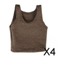 thumbnail image 1 of Ropa de Chaleco 2x1:6 Baoblaze Ropa de Muñeca Hecha a Mano para Modelo de Muñeca de 12 Pulgadas 4 piezas, 1 of 8