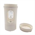 thumbnail image 1 of Rechargeable USB Electric Protein Shake Bottle - Portable Automatic Mixer for Whey Protein, 600ml Capacity,Creamy-White,1 * electric shaker bottle,Creamy-White, 1 of 5