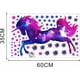 thumbnail image 5 of Calcomanía de pared de unicornio de cielo estrellado para habitación de niños, calcomanía de vinilo para pared, 5 of 5