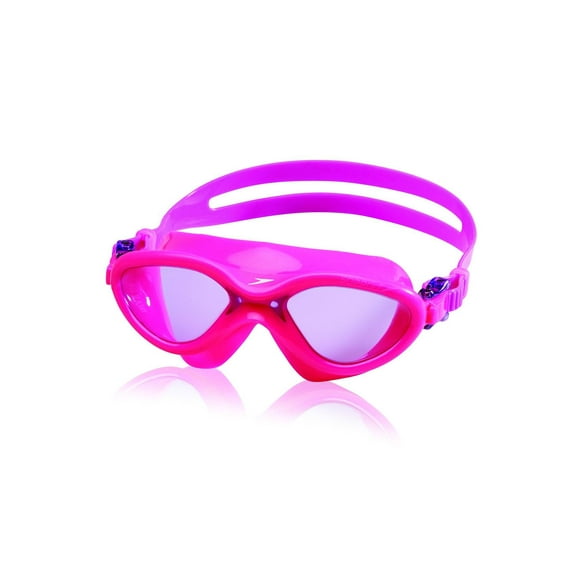Speedo Hydrospex - Máscara de natación clásica para niños, Color Rosa Rojizo, Talla única multicolor