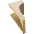 thumbnail image 6 of 7"W x 7"D x 14"H Wide Legacy Rough Cedar Woodgrain TimberThane Corbel, Primed Tan, 6 of 6