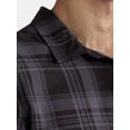 thumbnail image 4 of George Men's & Big Men's Microfiber Button Up Shirt with Short Sleeves, Sizes S-3XL, 4 of 5