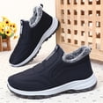 thumbnail image 4 of Slip On Sneakers Shoes Walking para Hombre Botas Nieve Sin Deslizamiento Viajar, 4 of 8