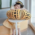 thumbnail image 4 of Juguete de calabaza de punto ondulado Yayoi Kusama, almohada de decoración de calabaza para Halloween, juguetes para bebés y niños, almohada decorativa para sofá y hogar, 4 of 5