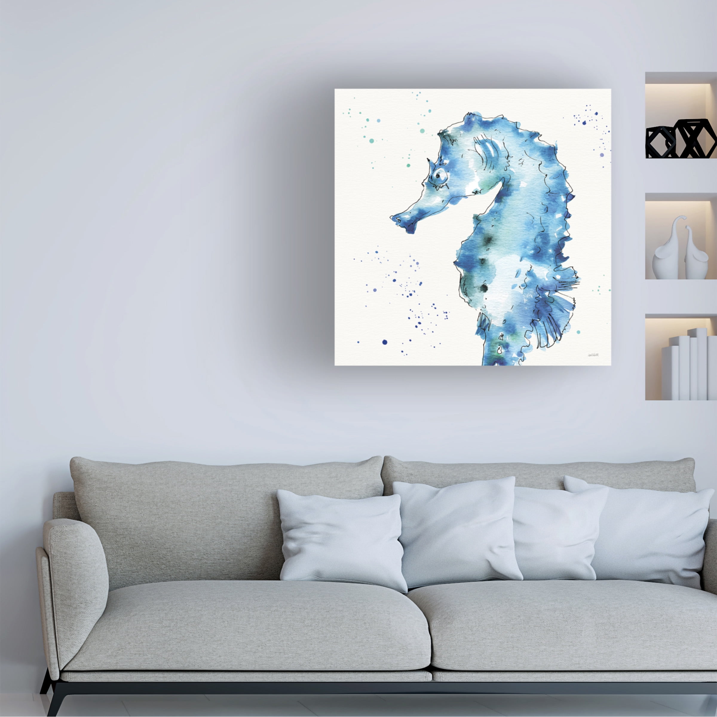 Trademark Fine Art 'Deep Sea XI' Canvas Art by Anne Tavoletti