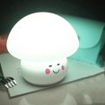 thumbnail image 1 of Silicone Colorful Mushroom Night Light 0.8W, 1 of 5