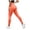 Orange, variant on felwors 3D Anti Cellulite Metabolic Booster Compression Leggings Women High Waist Butt Lifting Slimming Gym Workout Legging Wine for Size XXL