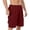 Wine, variant on Yuhangmm Men's Shorts, Men'S Oceanic Swim Trunk with Mesh and Functional Pockets for Everyday Beachwear and Free Movement Mint Green 28
