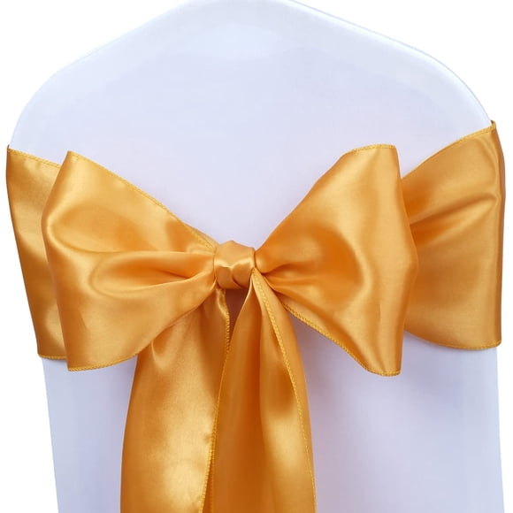 Cintas de silla Babenest Satin, 50 unidades, para bodas y banquetes