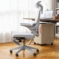 thumbnail image 2 of Comfortable Minimalist Office Chairs Ergonomic Computer Modern Recliner Office Chairs Gaming Sillon Oficina Furniture WZ50OC My Lux Decor Round, 2 of 14