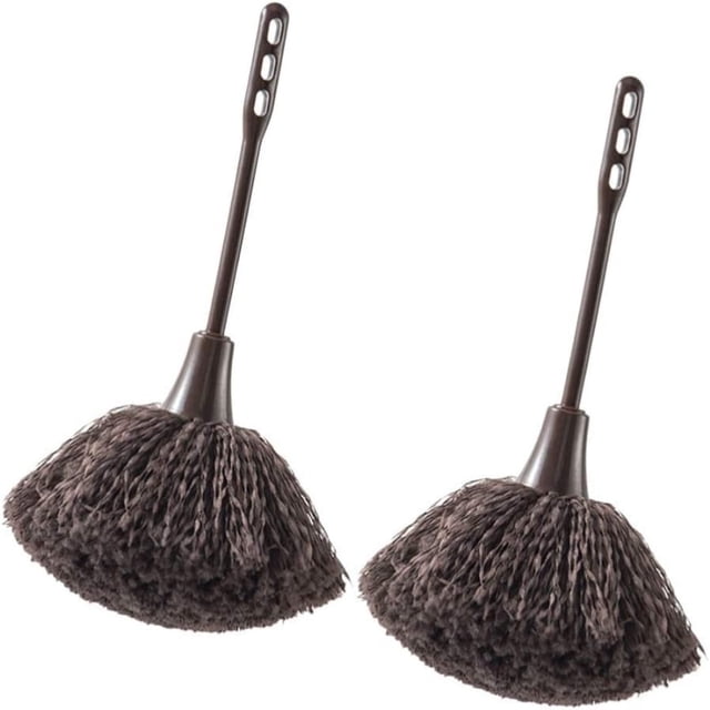 2 Pcs Keyboard Brush Long Handle Duster Portable Cleaning Brush Cleaner Dust Remover for Keyboard Computer Laptop Desk