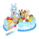 thumbnail image 1 of Juguete de pastel de cumpleaños para niños pequeños con varios adornos y velas Postre de simulación , Azul 15cm, 1 of 9