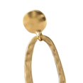 thumbnail image 2 of Pendientes elegantes, joyería de declaración para mujeres y niñas, Bohemia, muestra tu estilo, regalos de joyería, geometría martillada, decoración de , Dorado Fernando Pendientes Mujer, 2 of 3