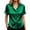 Green, variant on Alun Short Sleeve Shirts for Women Trendy Button down Collared Work Tops Dressy Business Casual Loose Fit Stain Blouse Pure Color Lightweight Breathable for Daily Wear Yellow XL