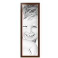 thumbnail image 2 of ArtToFrames 12" x 38" Walnut Picture Frame, 12x38 inch Brown Wood Poster Frame (WOM-4086),  Pack, 2 of 8