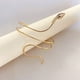 thumbnail image 4 of Brazalete con dije de serpiente para brazo, joyería para mujer, 4 of 7