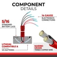 thumbnail image 3 of Kit de conectores de batería de 12 V Connect-Ease YAK Quik 3 Device, 3 of 7