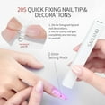 thumbnail image 5 of Saviland Mini Nail Lamp - Handheld U V Light for Nails LED Nail Lamp Portable Nail Dryer for Curing Gel Nail Polish Nail Glue Builder Nail Gel Nail Art, 5 of 8