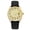 Black1, variant on Golden Half Iced Out Moissanite Watch, Mechanical Wristwatch with Multi-Color Rubber Strap,Date Dial