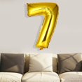 thumbnail image 2 of 40 inch Number Foil Balloon Digit Air Mylar Ballons Event Party Wedding Decor, 2 of 7