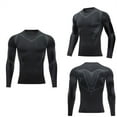 Men T Shirts, Men Compression Shirts Men Long Sleeve Base Layer