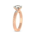 thumbnail image 3 of IGI Certified 1 Carat Oval Shape Lab Grown Diamond Engagement Ring | 14K Rose Gold | Antique Allure Vintage Lab Diamond Ring | FG-VS1-VS2 Quality Friendly Diamonds, 3 of 6