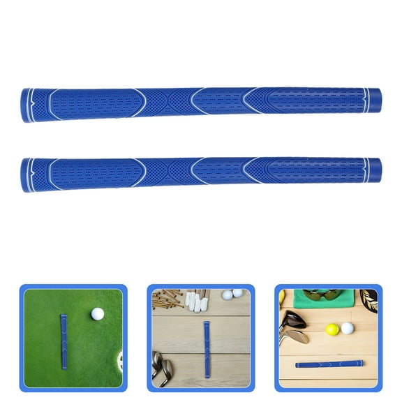 Worgeous 2pcs Kids Golf Grip Replacement Kit Non-Slip Rubber Golf Handle Training Practice Golfing Club Grip Protector For Beginners Golf Accessory