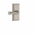 thumbnail image 4 of Grandeur Cargeo_Prv_234 Carre Solid Brass Rose Right Handed Privacy Door Lever Set - Grey, 4 of 6