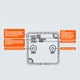 thumbnail image 3 of 140A 12V 24V Voltaje Relé Sensible VSR Aislador De Batería Inteligente Carga Automática Para Automóvil Marina De Botes ATV UTV Con Calificación IP67, 3 of 7