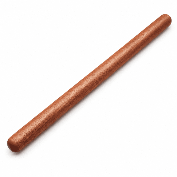 17.7 Inch French Rolling Pin Extra Long Wood Rolling Pin for Baking, Natural Solid Wooden Dough Roller for Fondant Pizza Pie Crust Cookie Pastry Kitchen Utensil