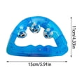 thumbnail image 3 of LED Light Up Tambourine Musical Instrument With Flashing Lights For Party Dance Floor Wedding Reception Glow In The Dark Handheld Percussion Toy For Adults Teens Kids, 3 of 7
